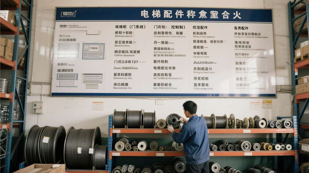 電梯配件名稱大全