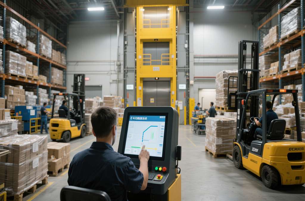 科苑隆電梯目的選層派梯系統(tǒng)：物流貨運(yùn)效率革命新引擎