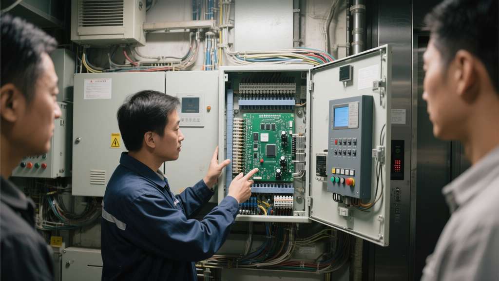 梯控設(shè)備原理