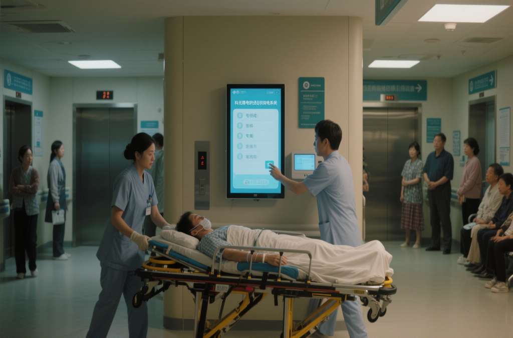 科苑隆電梯目的選層派梯系統(tǒng)：重構(gòu)醫(yī)院垂直交通生命時(shí)速