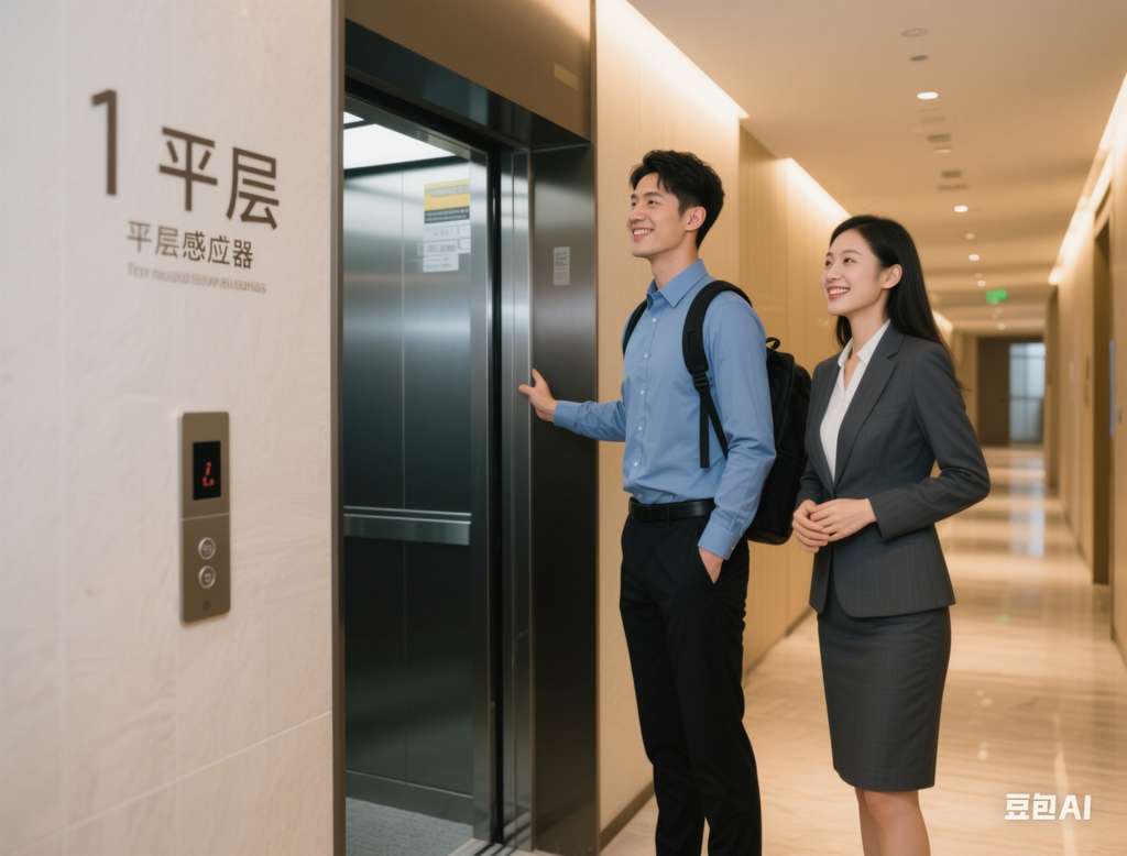 平層感應(yīng)器電梯