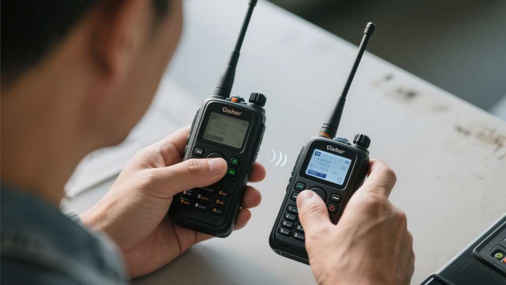 模擬對講機怎么配對