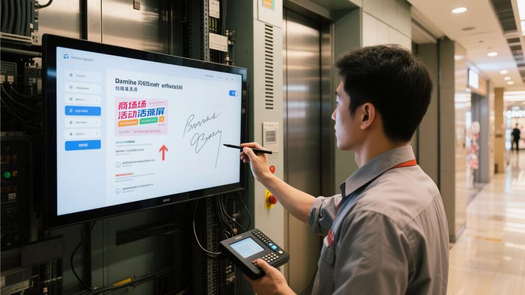 電梯多媒體屏內(nèi)容怎么設(shè)置