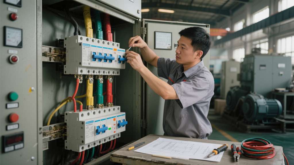 相序保護器怎么接線