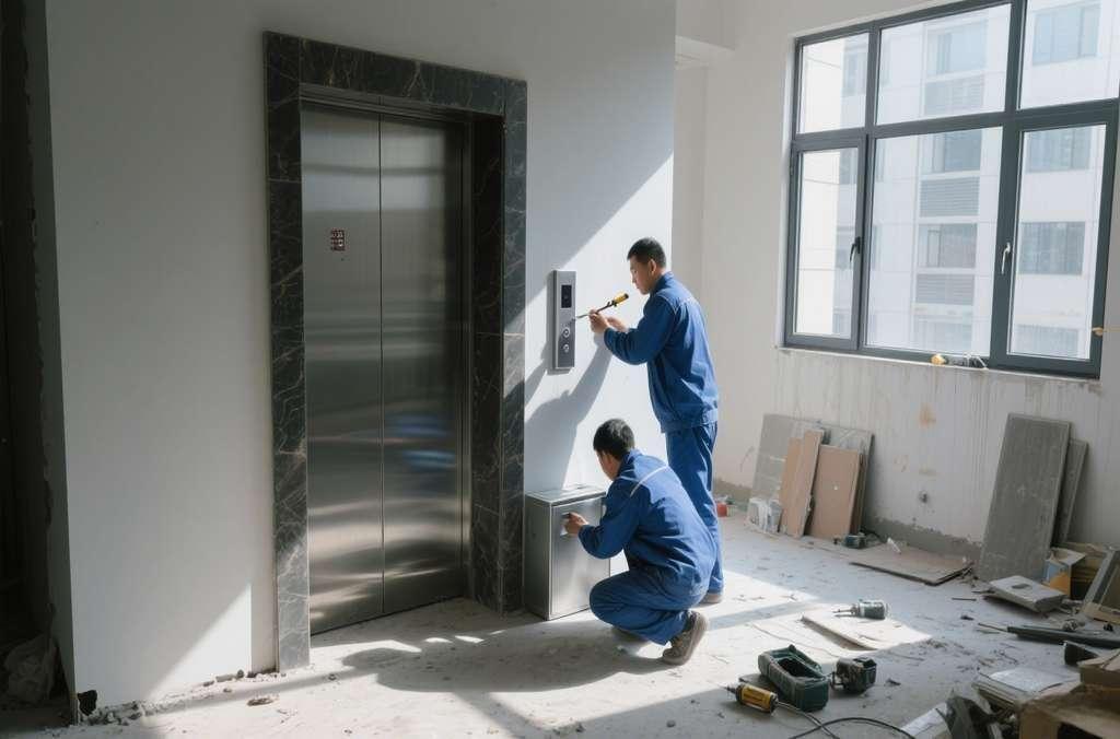 小區(qū)電梯裝梯控