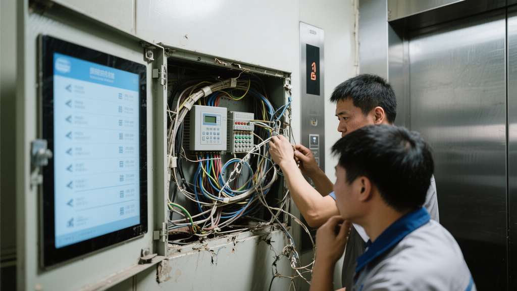 電梯多媒體屏不顯示到達(dá)樓層的原因