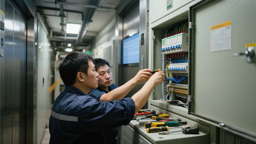 電梯多媒體屏幕閃爍怎么辦