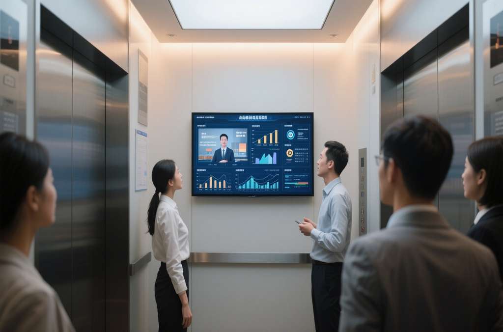 電梯多媒體屏