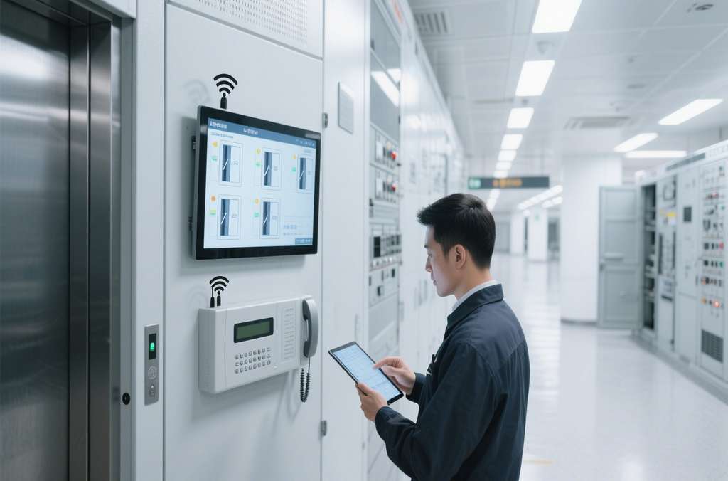 電梯無線五方對講系統(tǒng)