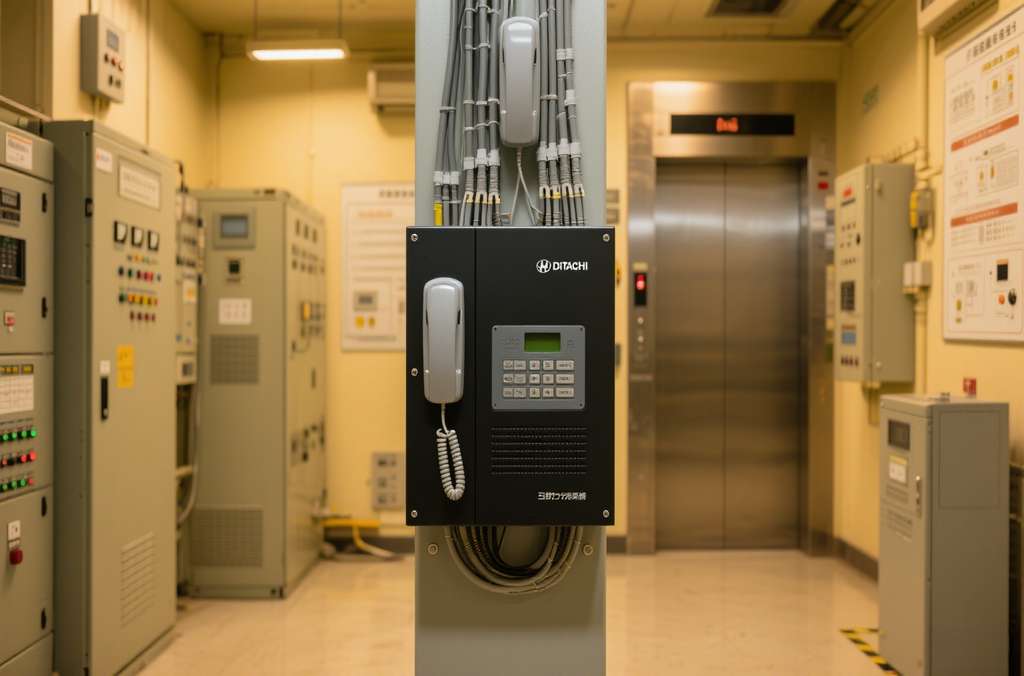 日立電梯五方對(duì)講