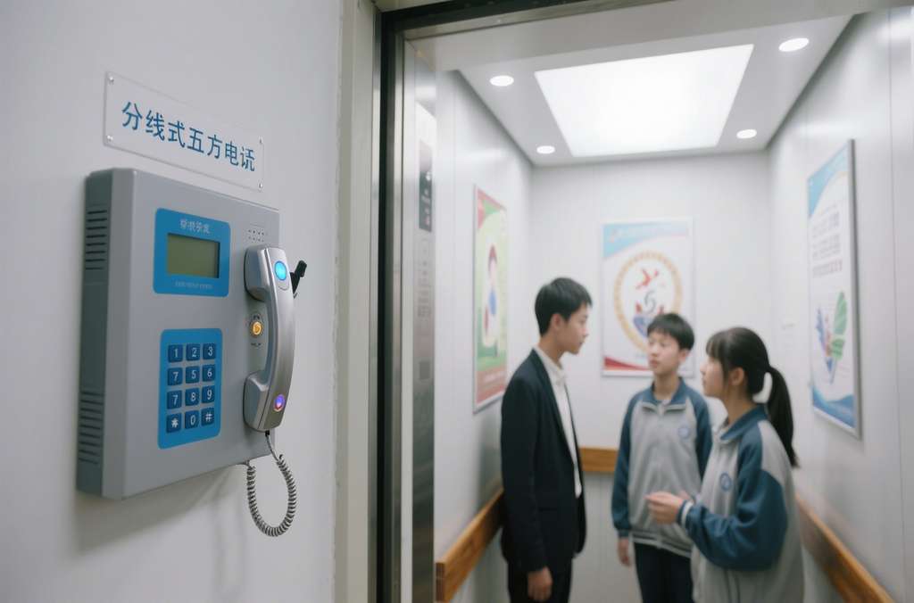 分線(xiàn)制五方通話(huà)