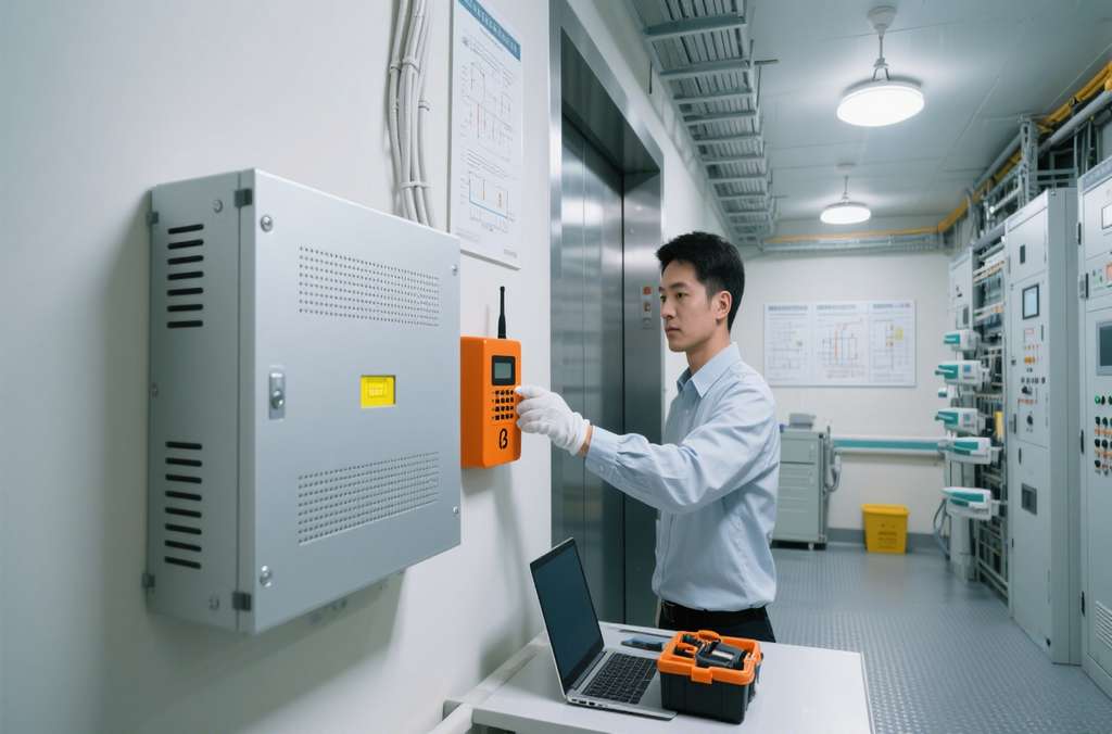 電梯無(wú)線(xiàn)對(duì)講機(jī)系統(tǒng)