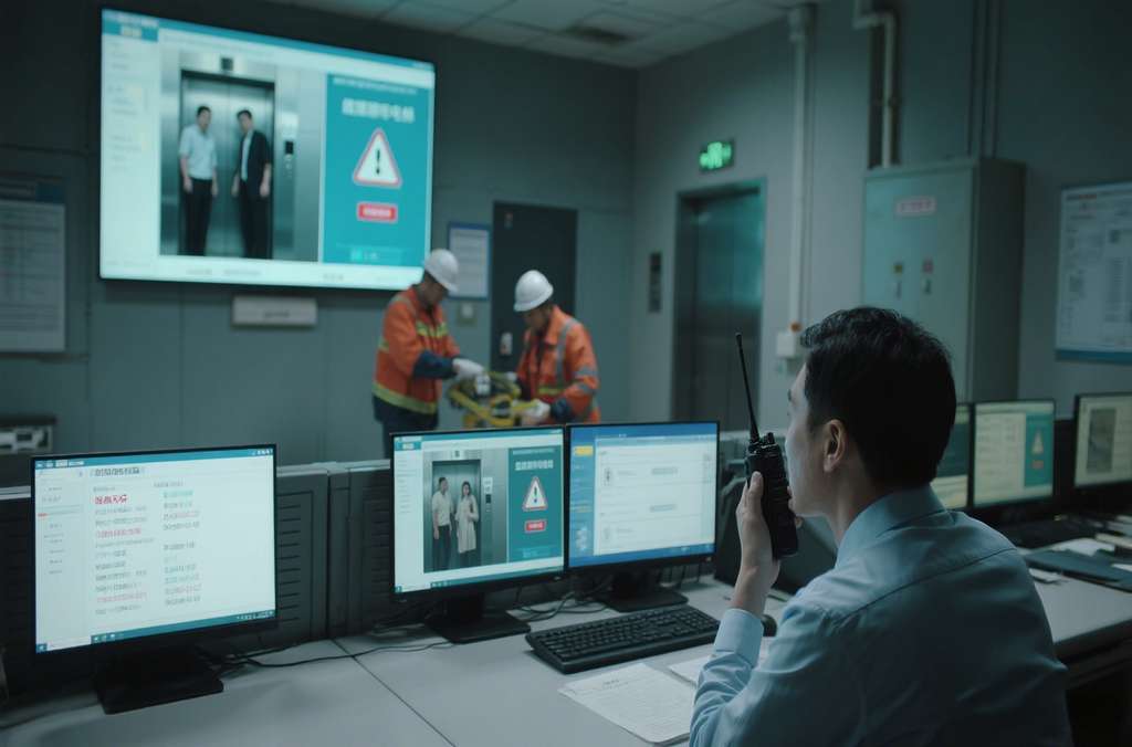 科苑隆五方互聯(lián)，電梯困人不再慌