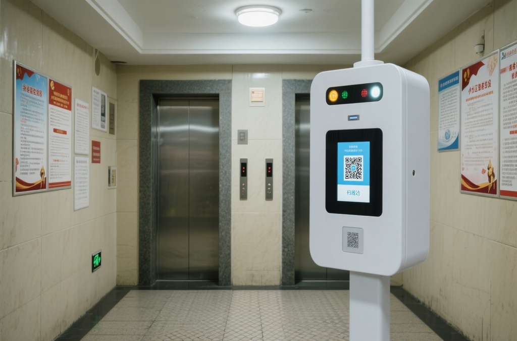 二維碼電梯梯控
