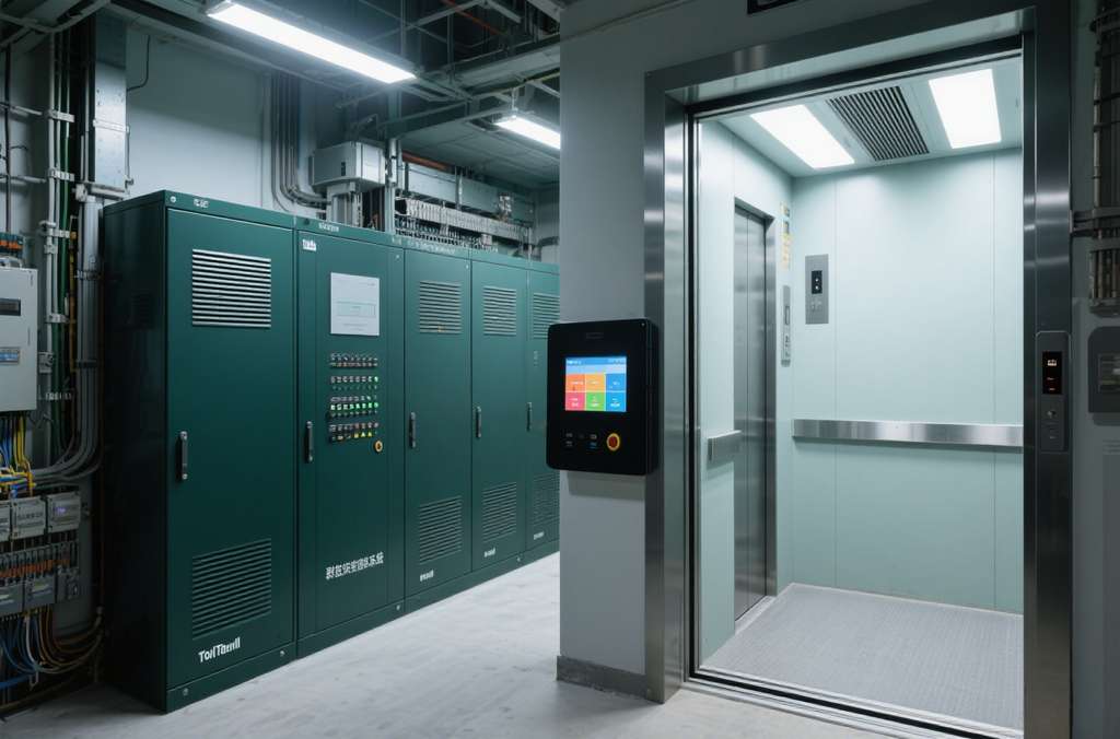 通力電梯群控派梯