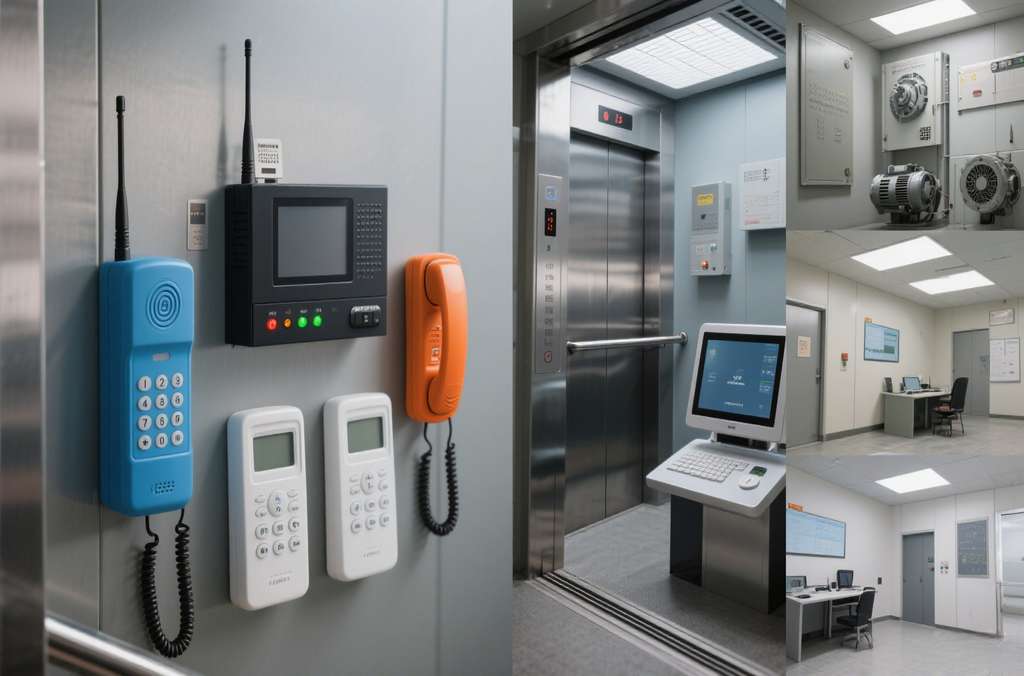 電梯無線對講電梯五方通話