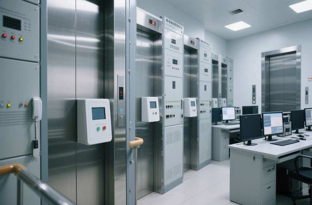 多臺電梯群控管理