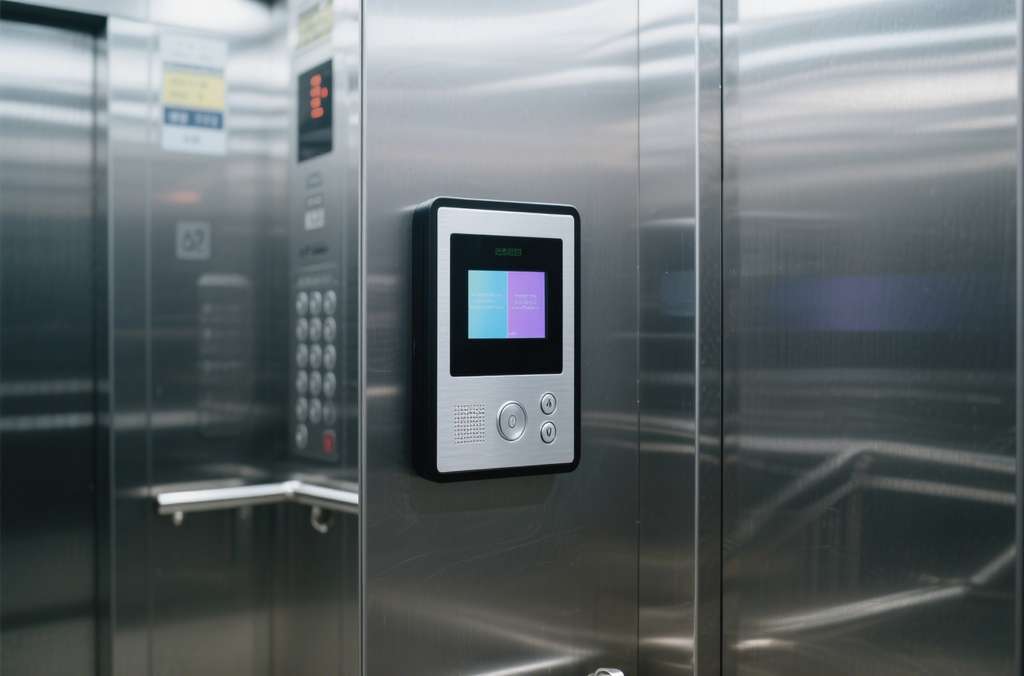 電梯里的可視對講