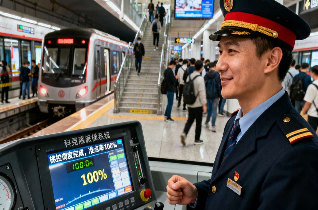 科苑隆派梯，讓每趟地鐵都準(zhǔn)時(shí)赴約