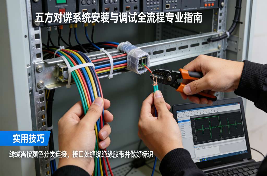 五方對講系統(tǒng)安裝與調(diào)試全流程：專業(yè)指南與實用技巧