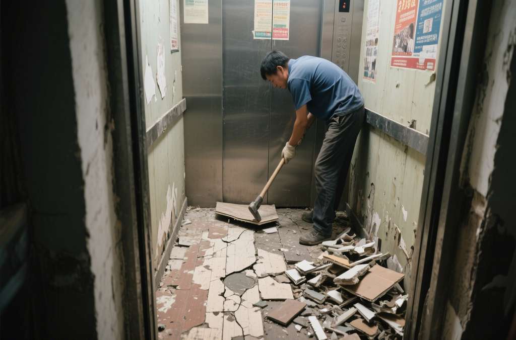 大型社區(qū)電梯改造