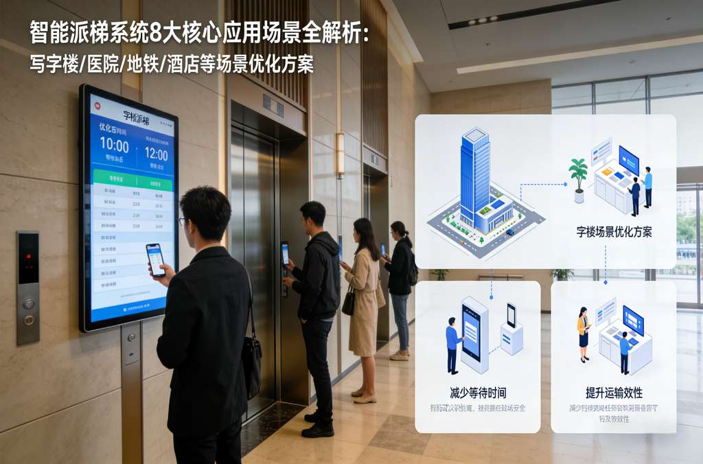 智能派梯系統(tǒng)8大核心應(yīng)用場景全解析