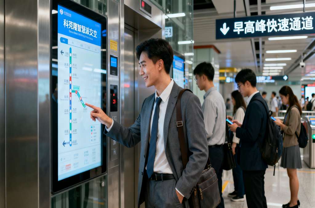科苑隆智慧派梯，解鎖地鐵出行新姿勢