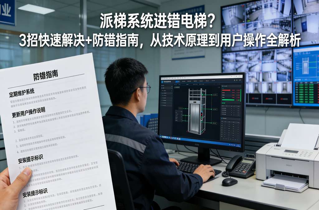 派梯系統(tǒng)進錯電梯？3招快速解決+防錯指南全解析