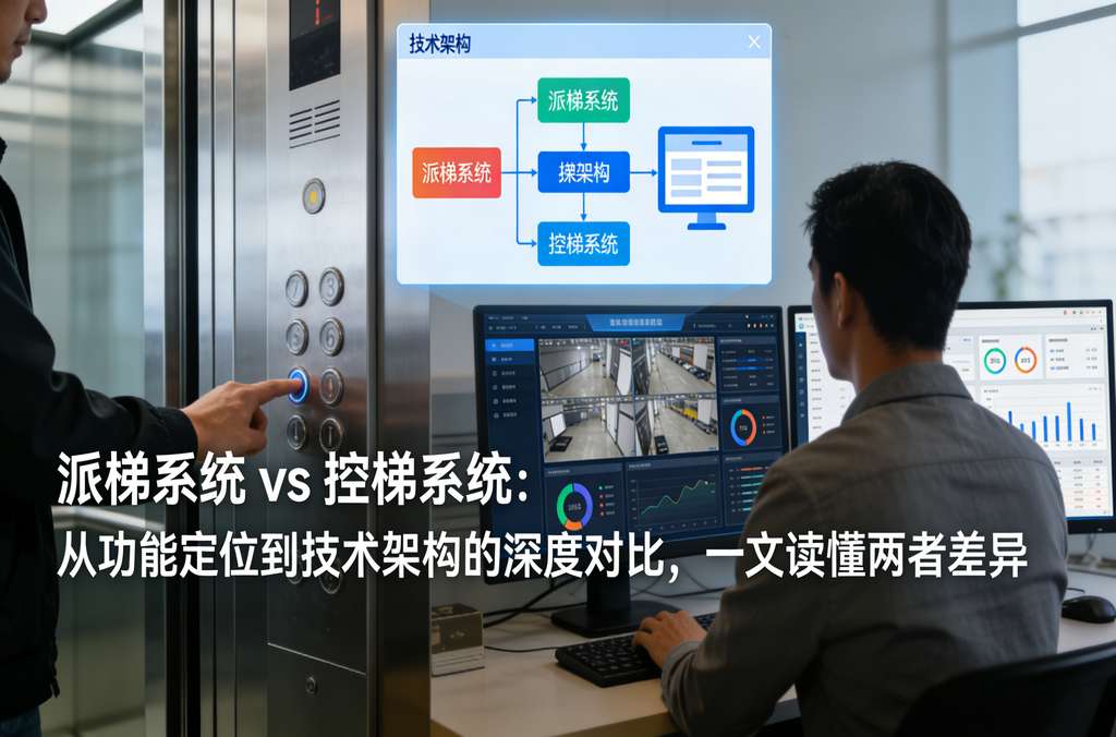 派梯系統(tǒng) vs 控梯系統(tǒng)：從功能定位到技術(shù)架構(gòu)的深度對比