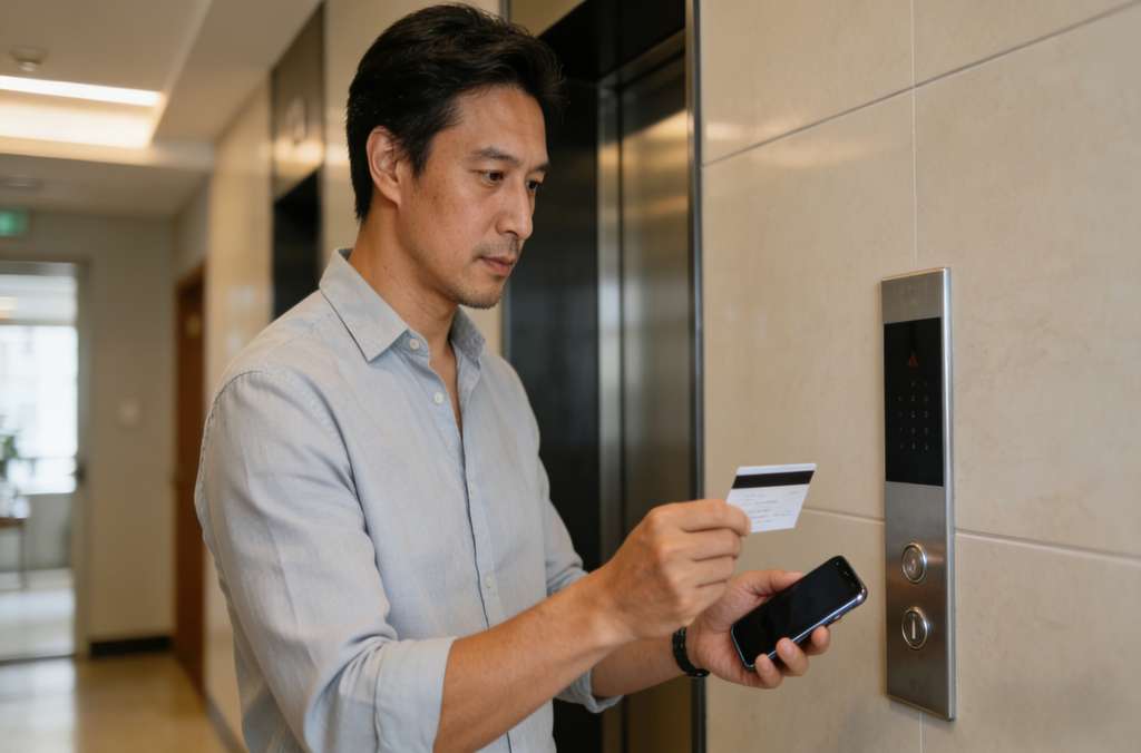 如何正確的把電梯控梯卡復(fù)制到手機(jī)上