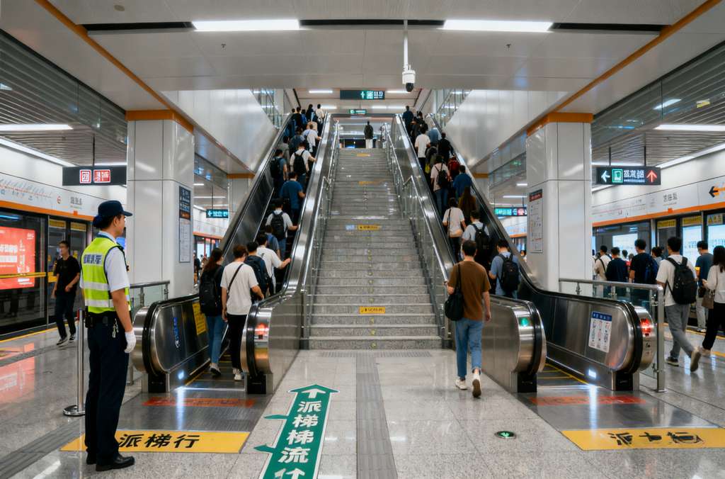 科苑隆派梯系統(tǒng)，地鐵流量的平衡大師