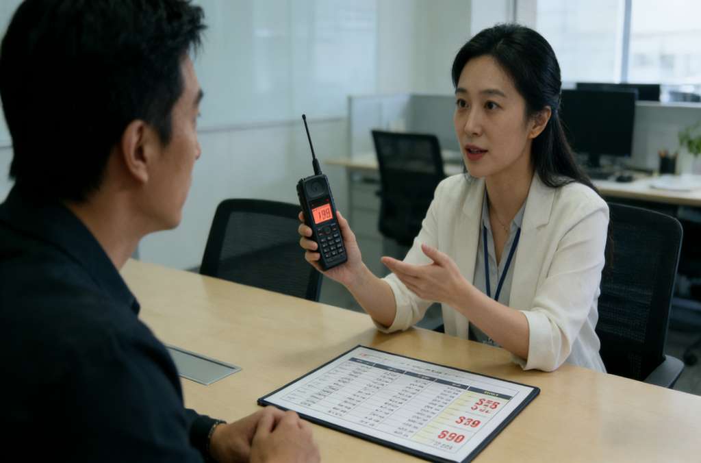 數(shù)字對講機價格指南