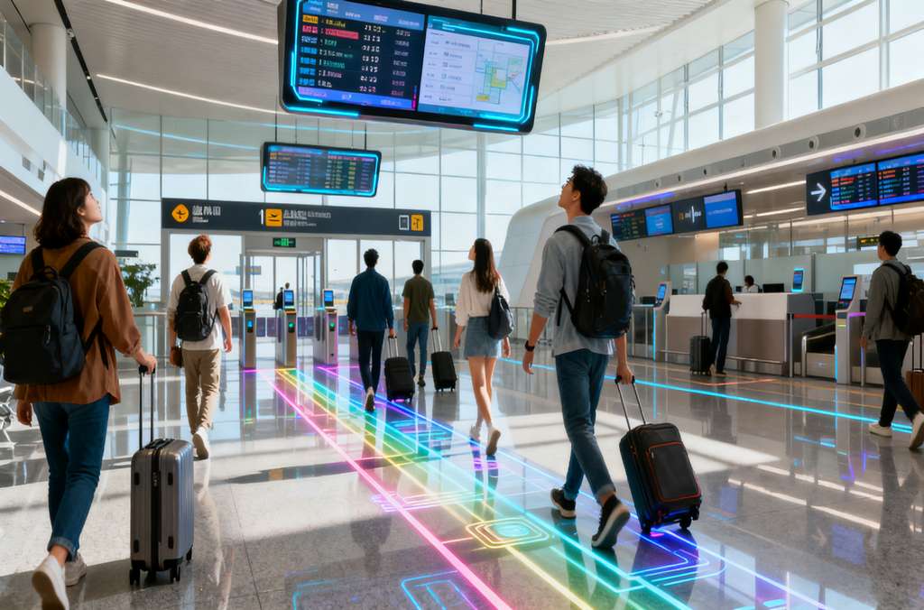 智能分層引航，科苑隆打造機場新體驗