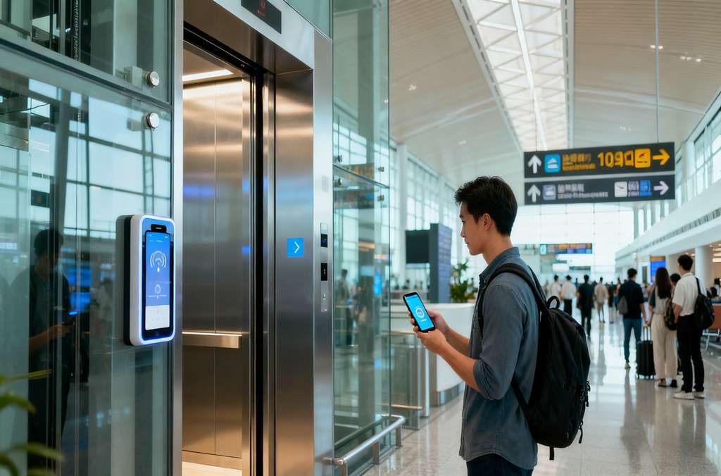 機(jī)場(chǎng)垂直交通網(wǎng)，科苑隆一鍵連