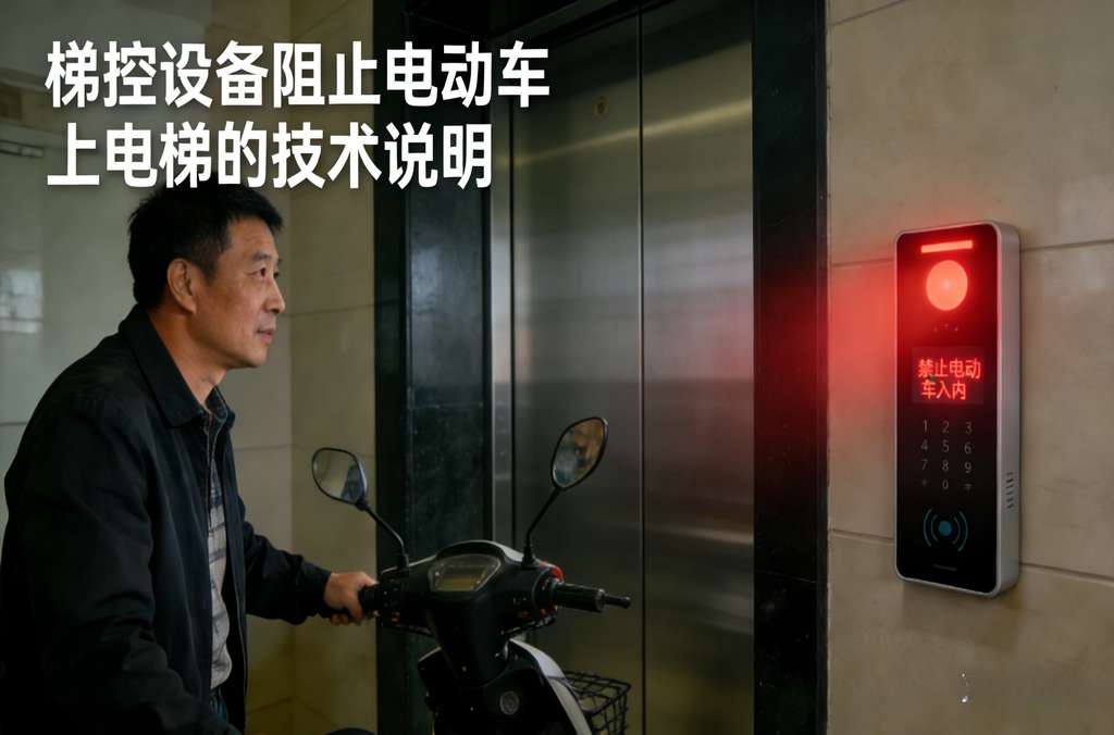 梯控設(shè)備阻止電動(dòng)車上電梯的技術(shù)說(shuō)明