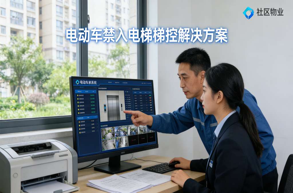 電動(dòng)車禁入電梯梯控解決方案