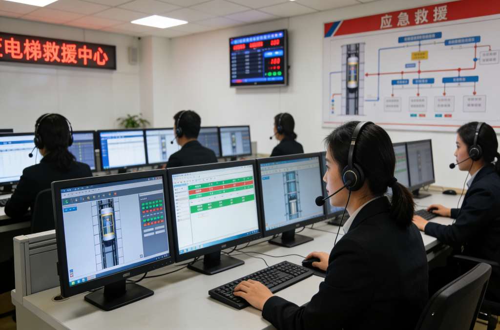 科苑隆電梯救援呼叫中心——7×24小時(shí)守護(hù)，筑牢乘梯安全生命線