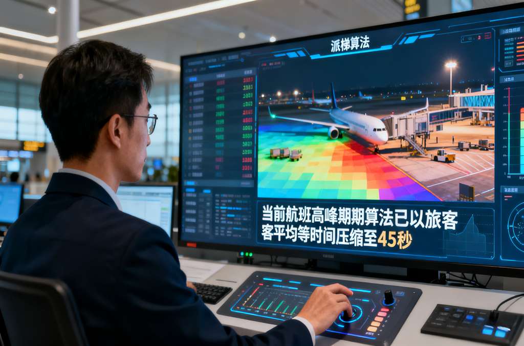 機(jī)場派梯新算法，科苑隆來解答