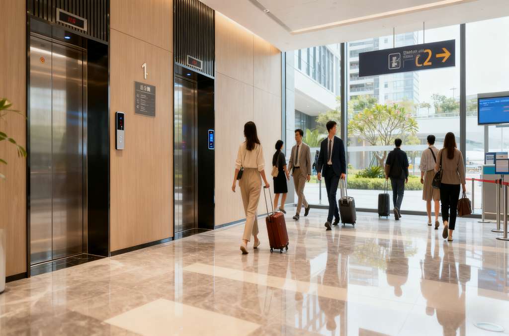 機場動線新解法，科苑隆選層直達