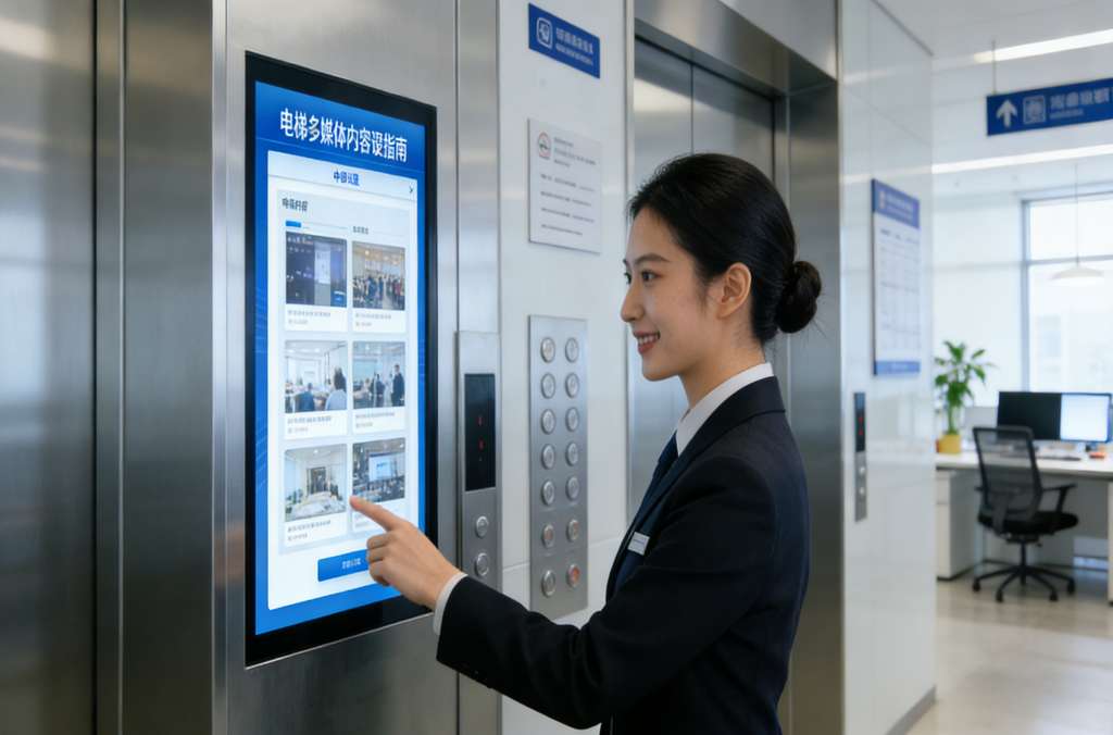 電梯多媒體屏內(nèi)容設(shè)置指南
