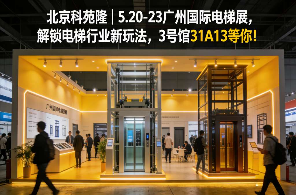 北京科苑?。?.20-23廣州國際電梯展，解鎖電梯行業(yè)新玩法，3號館31A13等你！