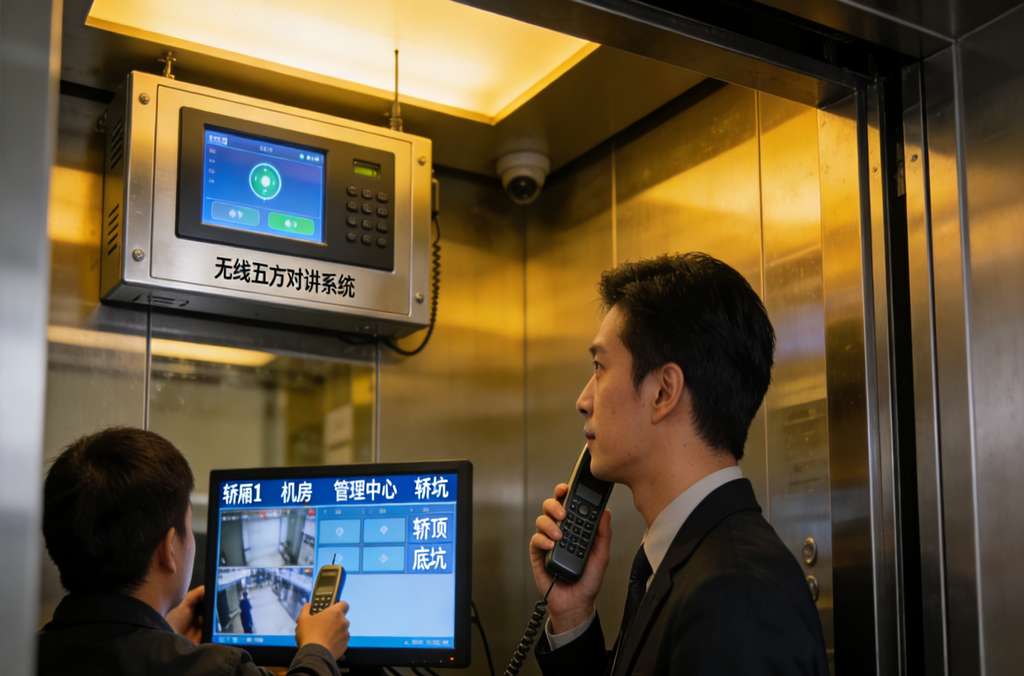 科苑隆無(wú)線電梯五方對(duì)講｜免布線更穩(wěn)定，筑牢電梯應(yīng)急通訊防線