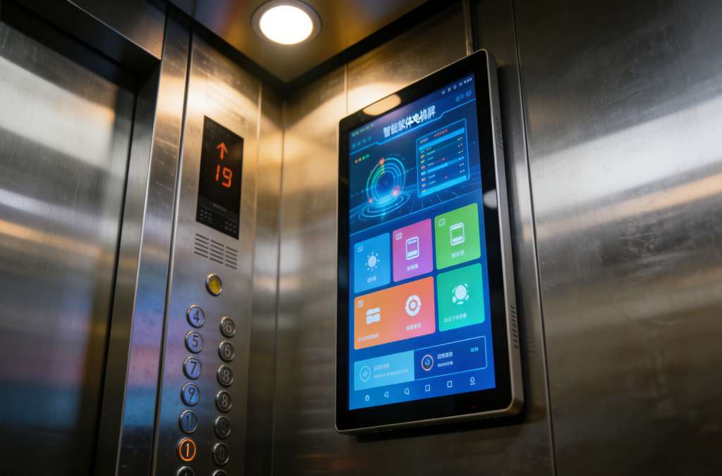 科苑隆智能多媒體電梯屏 賦能樓宇智慧升級(jí)